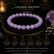 Lavender Amethyst Bracelet – 7.5