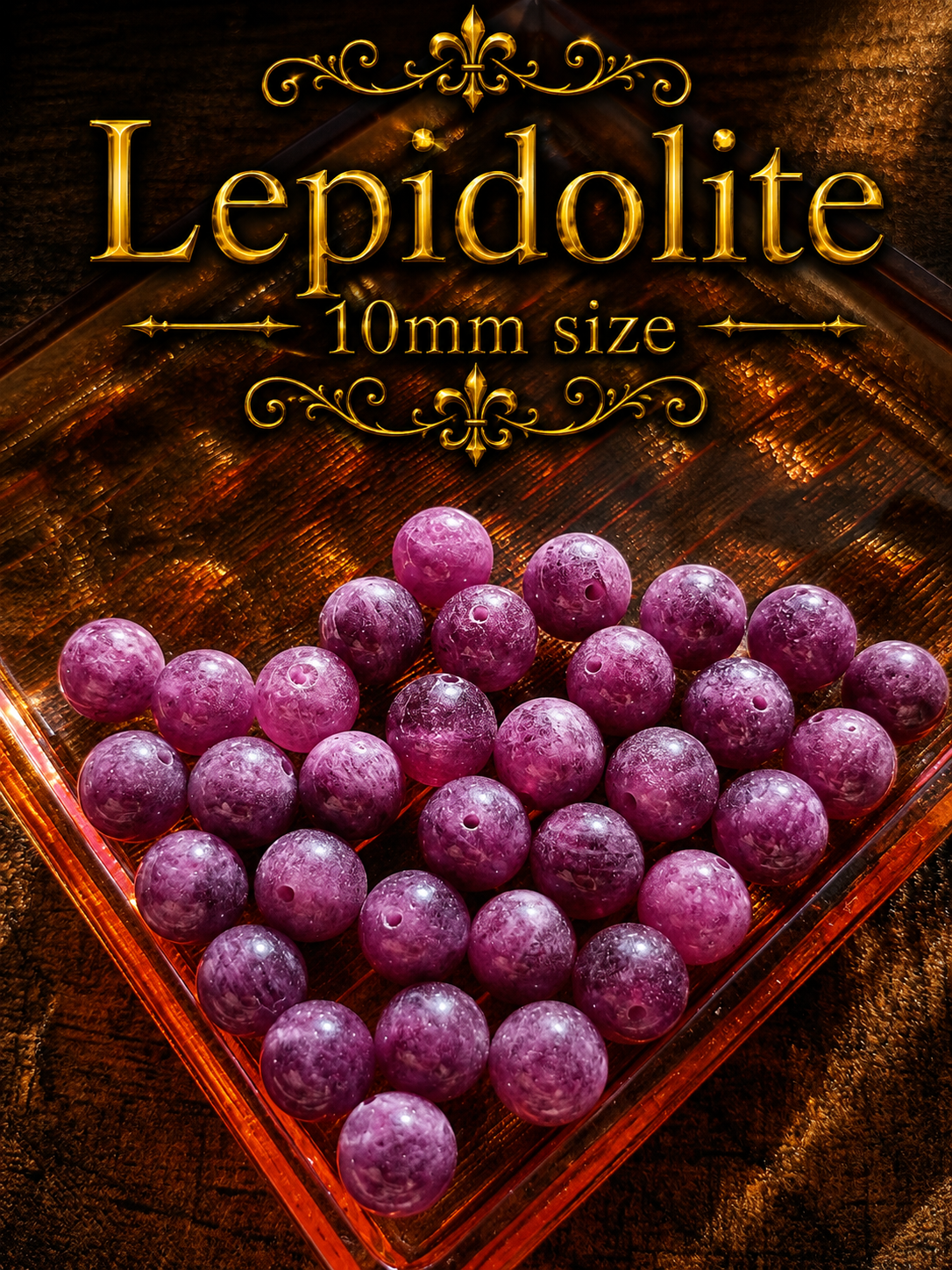 Lepidolite Bracelet – 7.5