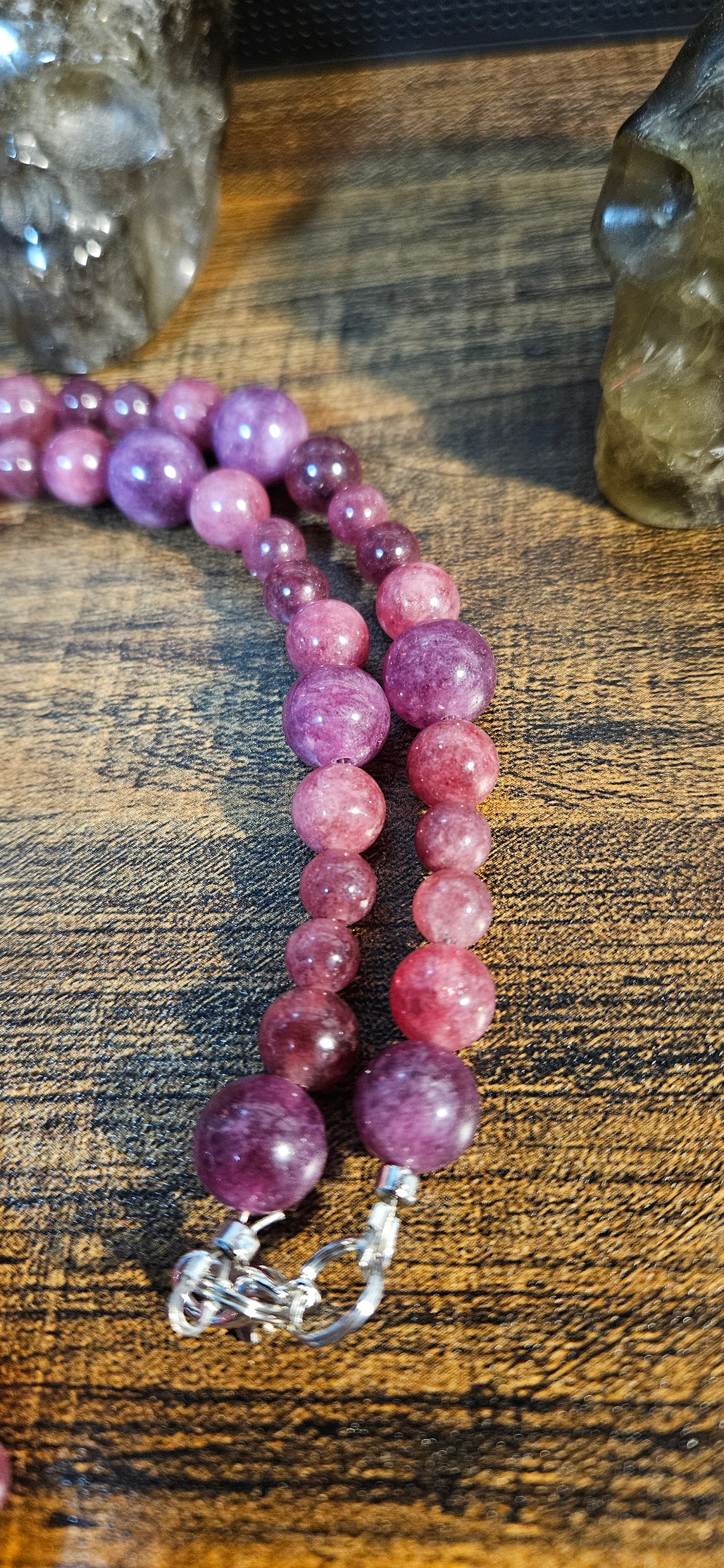 Lepidolite and Sunstone Calming, Uplifting, Emotional Harmony