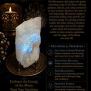 Genuine Moonstone Slab – Natural Polished Moonstone Display Piece