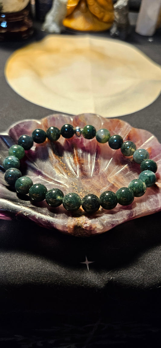 Moss Agate Bracelet