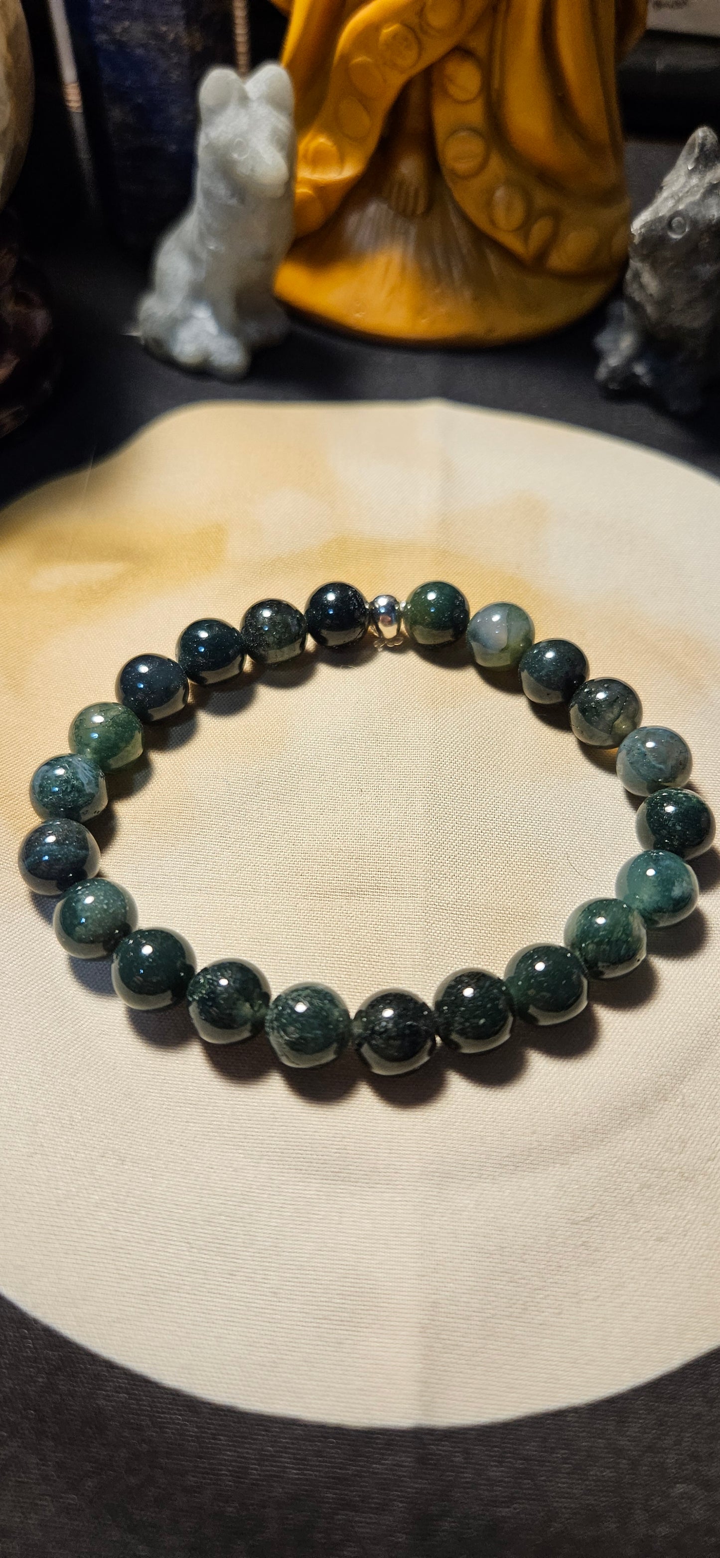 Moss Agate Bracelet