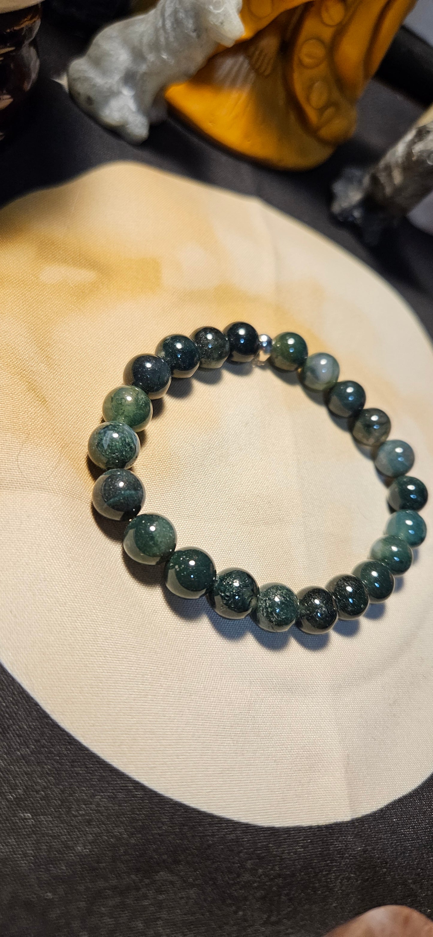 Moss Agate Bracelet