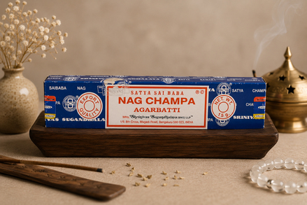 Natural Nag Champa Incense | 100% Natural Hand-Rolled Incense