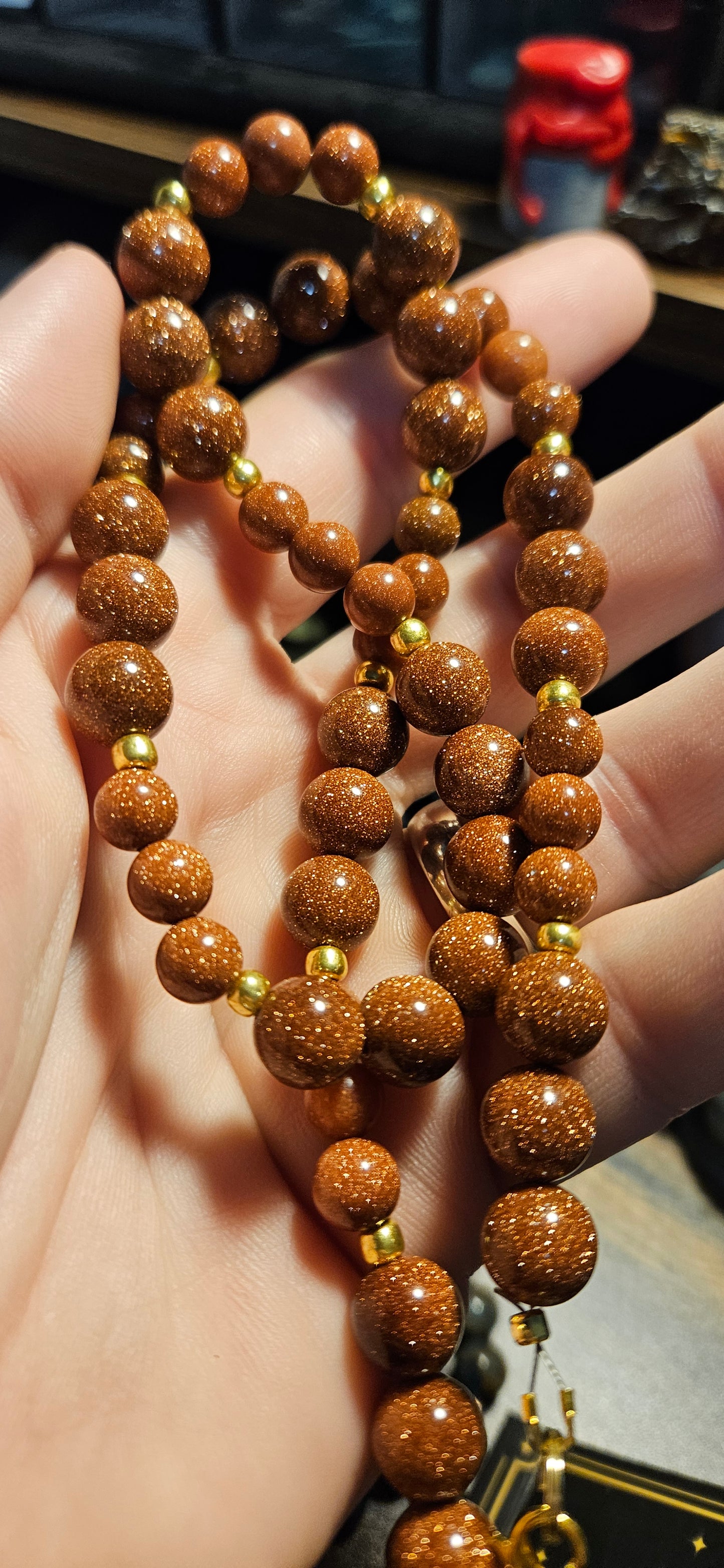 Golden Sandstone Necklace