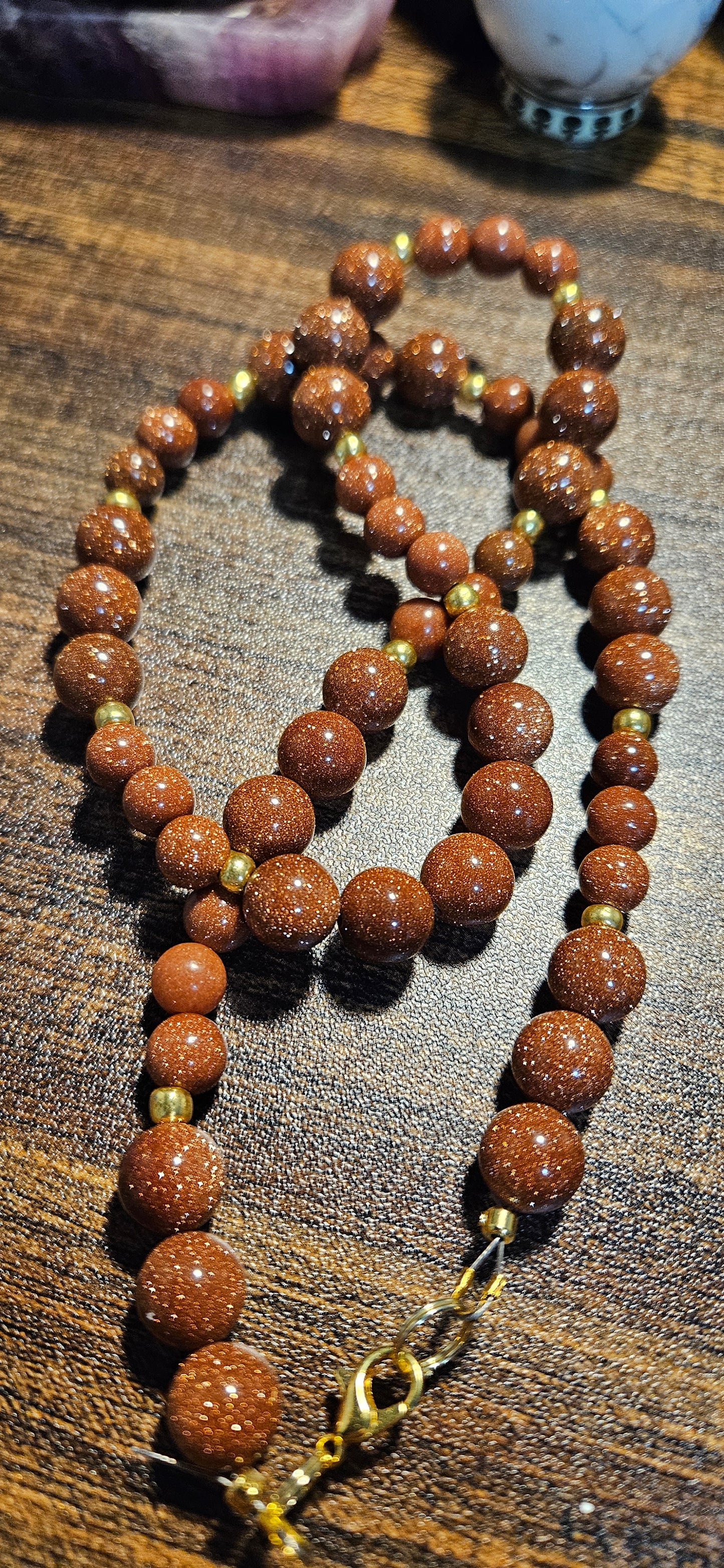 Golden Sandstone Necklace