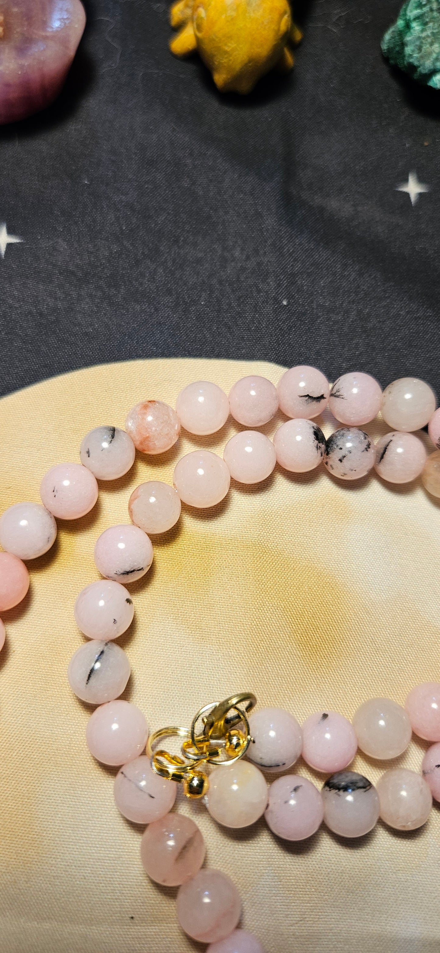 Cherry Blossom Jasper Necklace