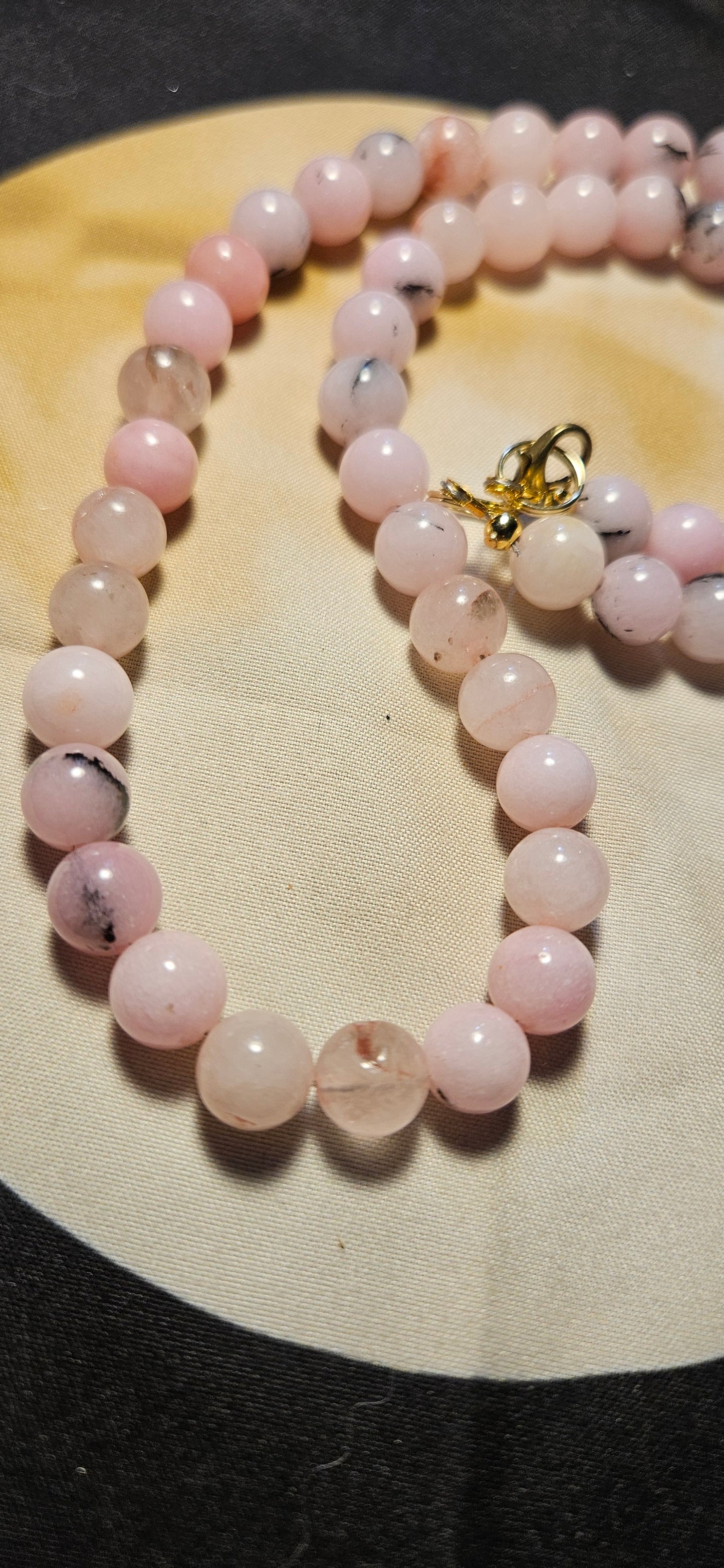 Cherry Blossom Jasper Necklace