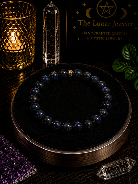 Obsidian Bracelet – 7.5" Elastic Bracelet