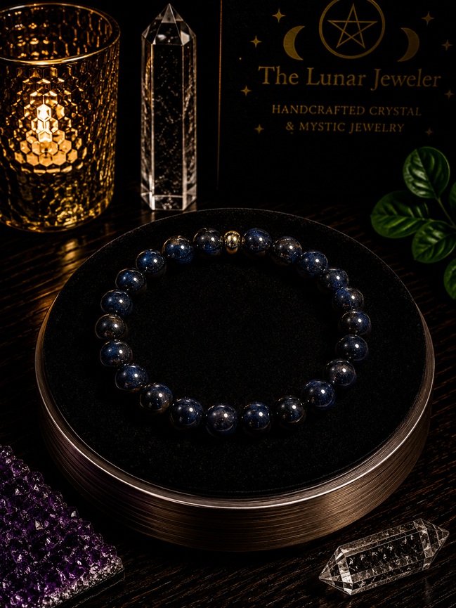 Obsidian Bracelet – 7.5" Elastic Bracelet