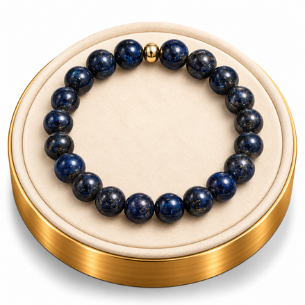 Obsidian Bracelet – 7.5" Elastic Bracelet