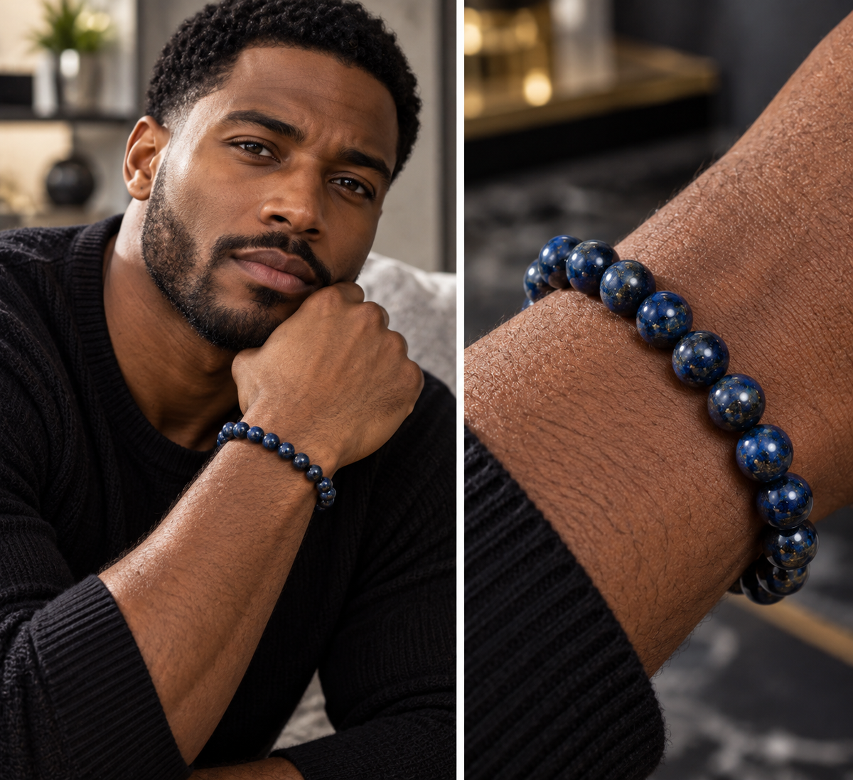Obsidian Bracelet – 7.5