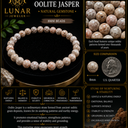 Oolite Jasper Bracelet – 7.5