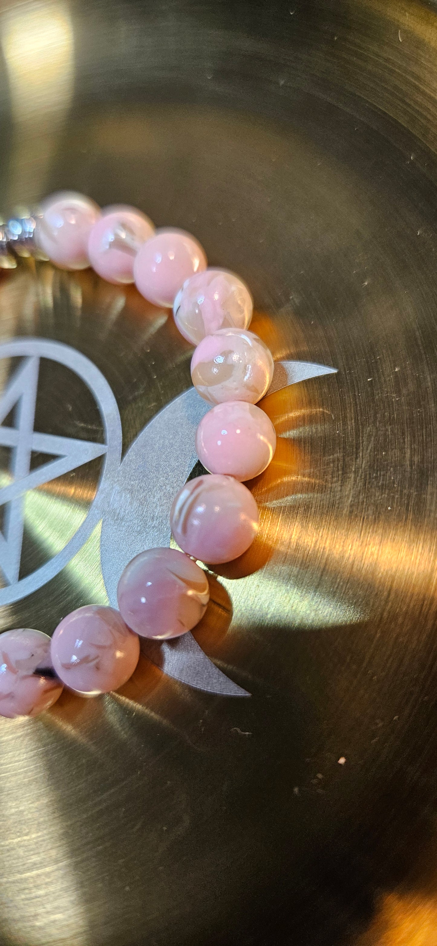 Pink Howlite Bracelet
