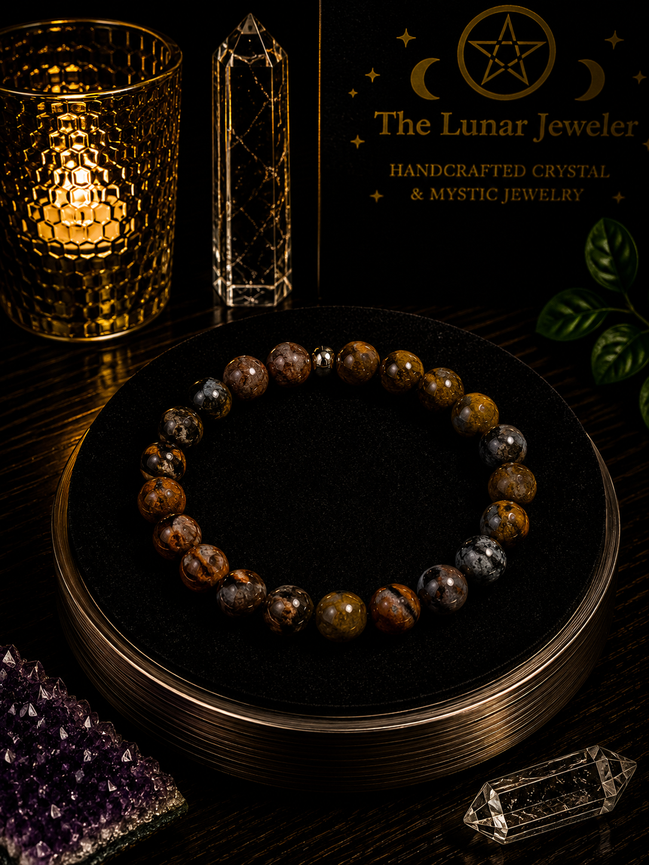 Pietersite Bracelet – 7.5" Elastic Bracelet
