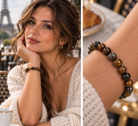 Pietersite Bracelet – 7.5" Elastic Bracelet