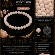 Pink Aventurine Bracelet – 7.5