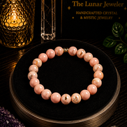 Pink Shell Howlite Bracelet – 7.5