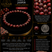 Poppy Jasper Bracelet – 7.5