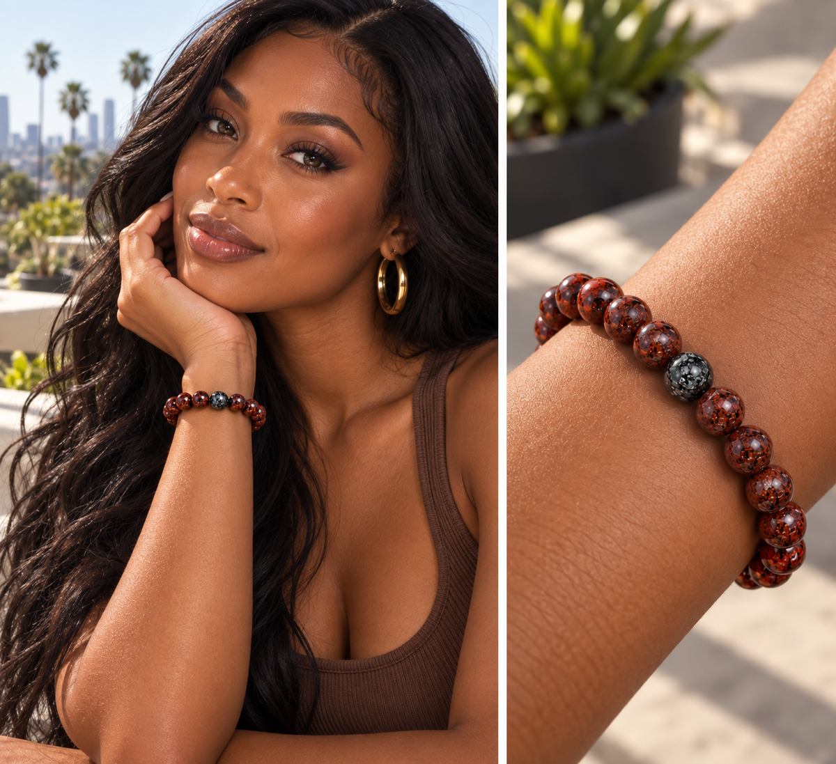 Poppy Jasper Bracelet – 7.5