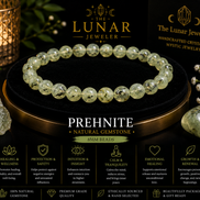 Prehnite Bracelet – 7.5
