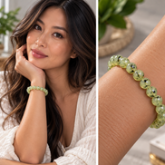 Prehnite Bracelet – 7.5