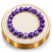 Purple Agate Bracelet – 7.5