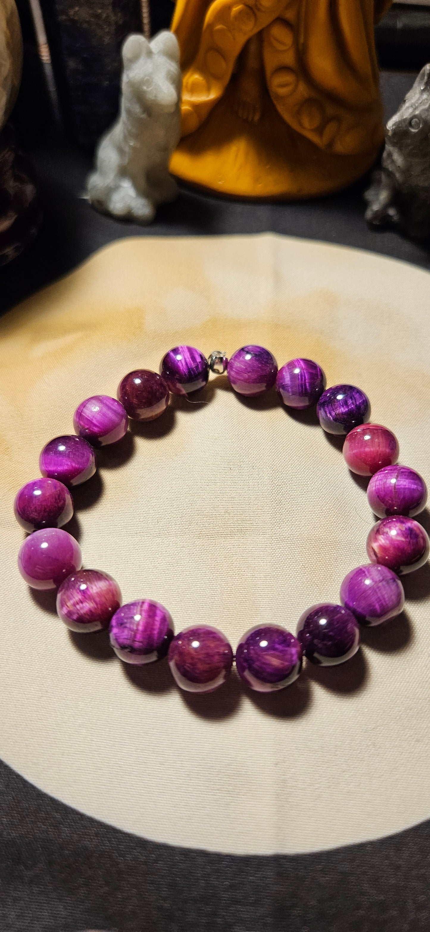 Purple Tiger's Eye Bracelet