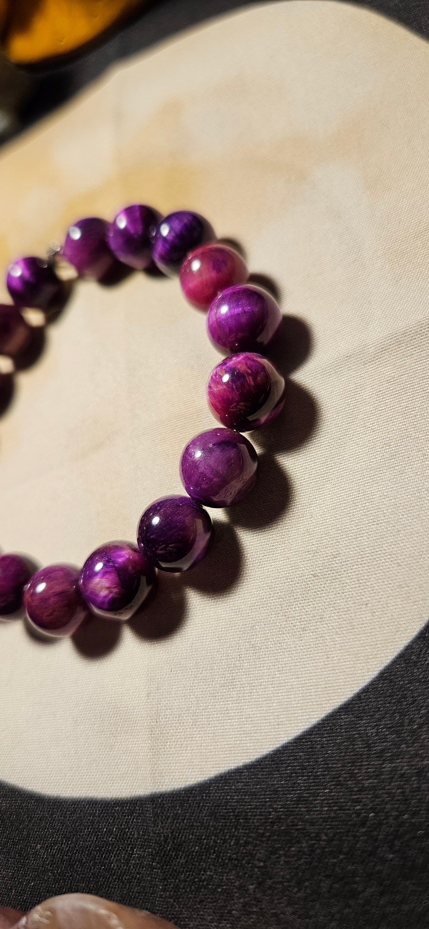 Purple Tiger's Eye Bracelet
