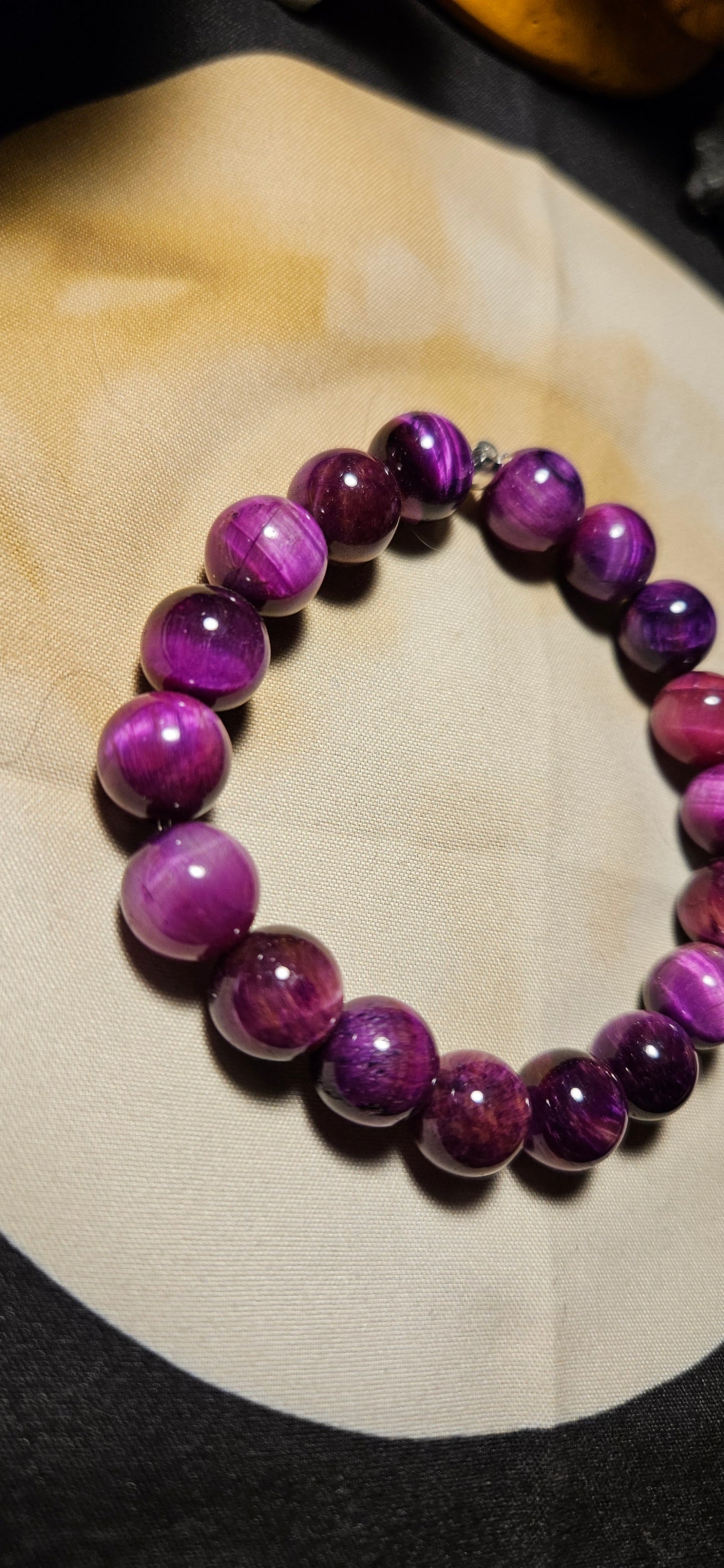 Purple Tiger's Eye Bracelet