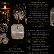Crystal Incense Holders – Natural Gemstone Incense Burners