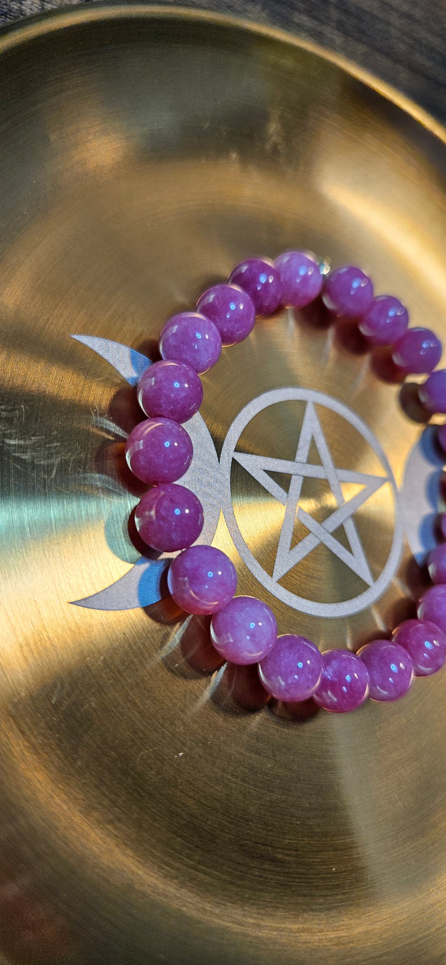 Rhodochrosite Bracelet Heart Healing & Self-Love Jewelry