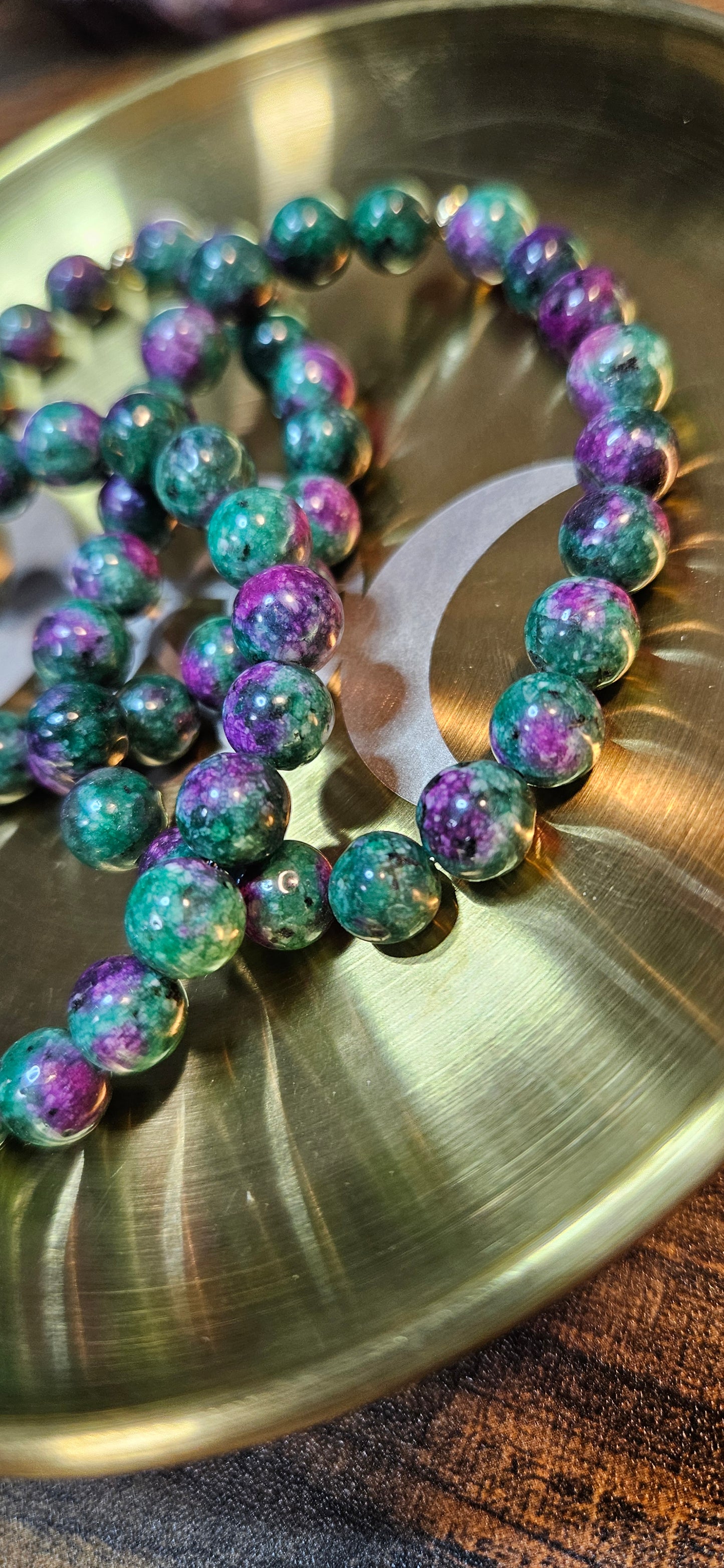 Ruby Zoisite Bracelet