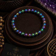 Rainbow Hematite Bracelet – 7.5