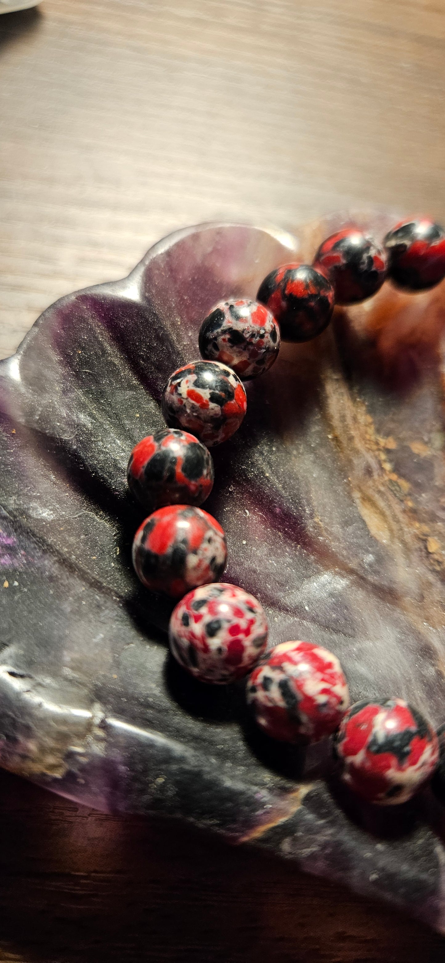 Red/Black Jasper Bracelet