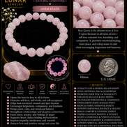 Rose Quartz Bracelet – 7.5