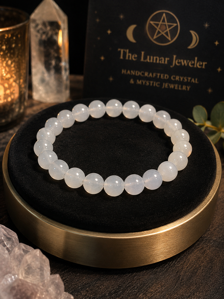 Rose Quartz Bracelet – 7.5" Elastic Bracelet