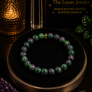 Ruby Zoisite Bracelet – 7.5