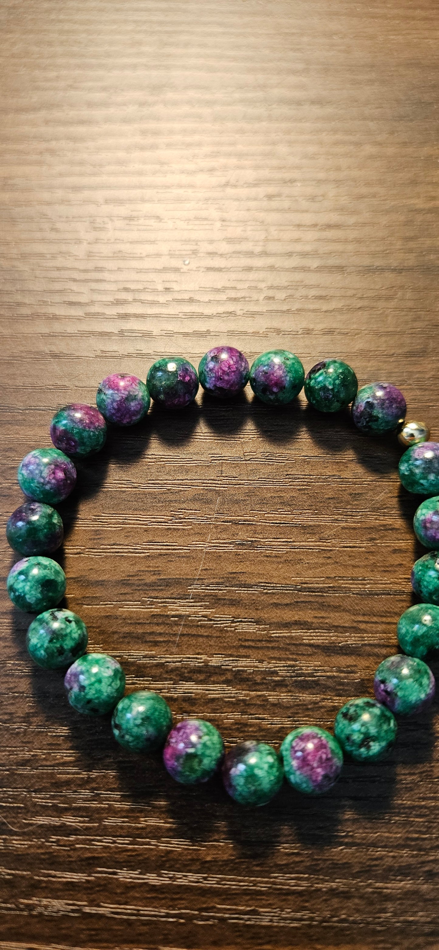 Ruby Zoisite Bracelet