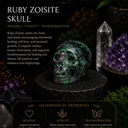 Crystal Skull Carving – Hand-Carved Natural Gemstone Skull