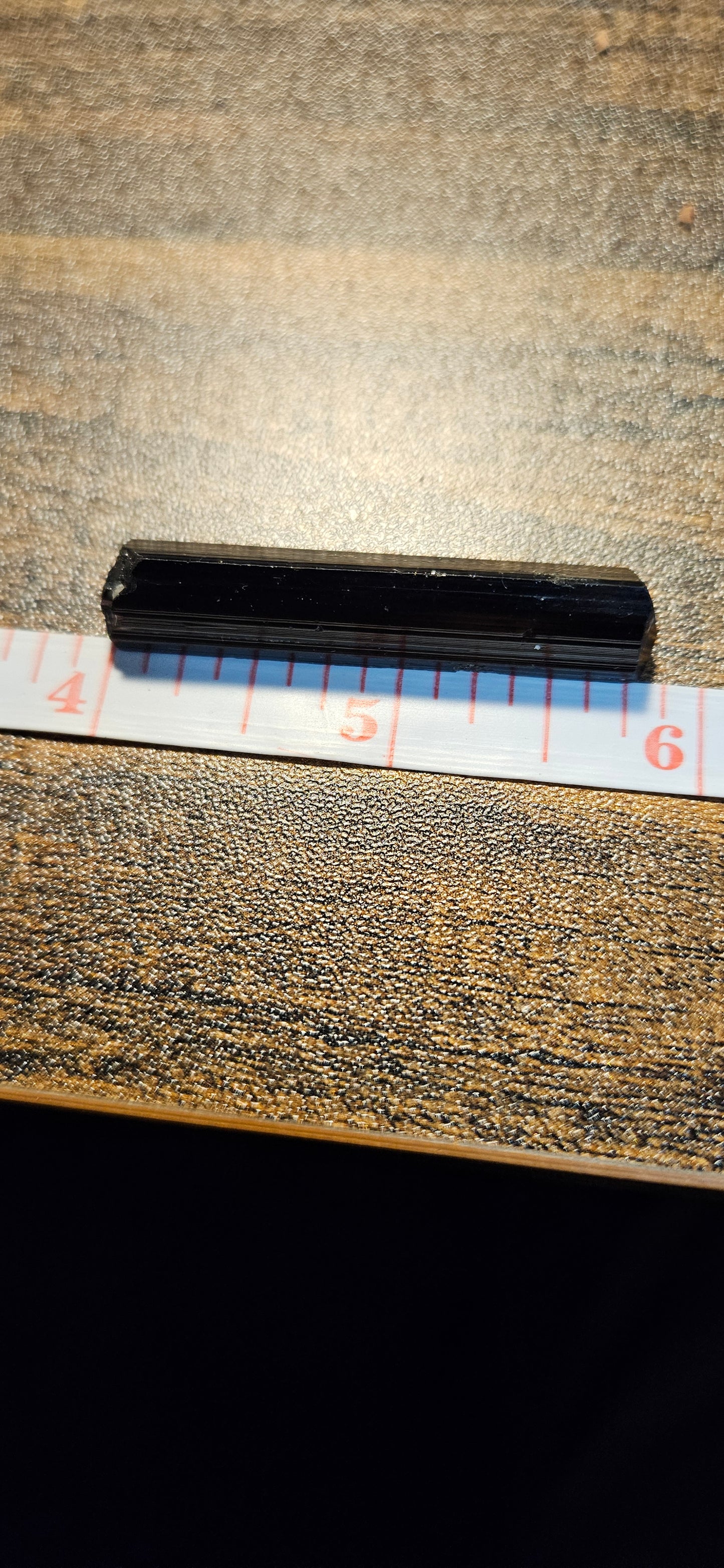 Terminated Black Tourmaline for Protection, Grounding, Energy Cleansing