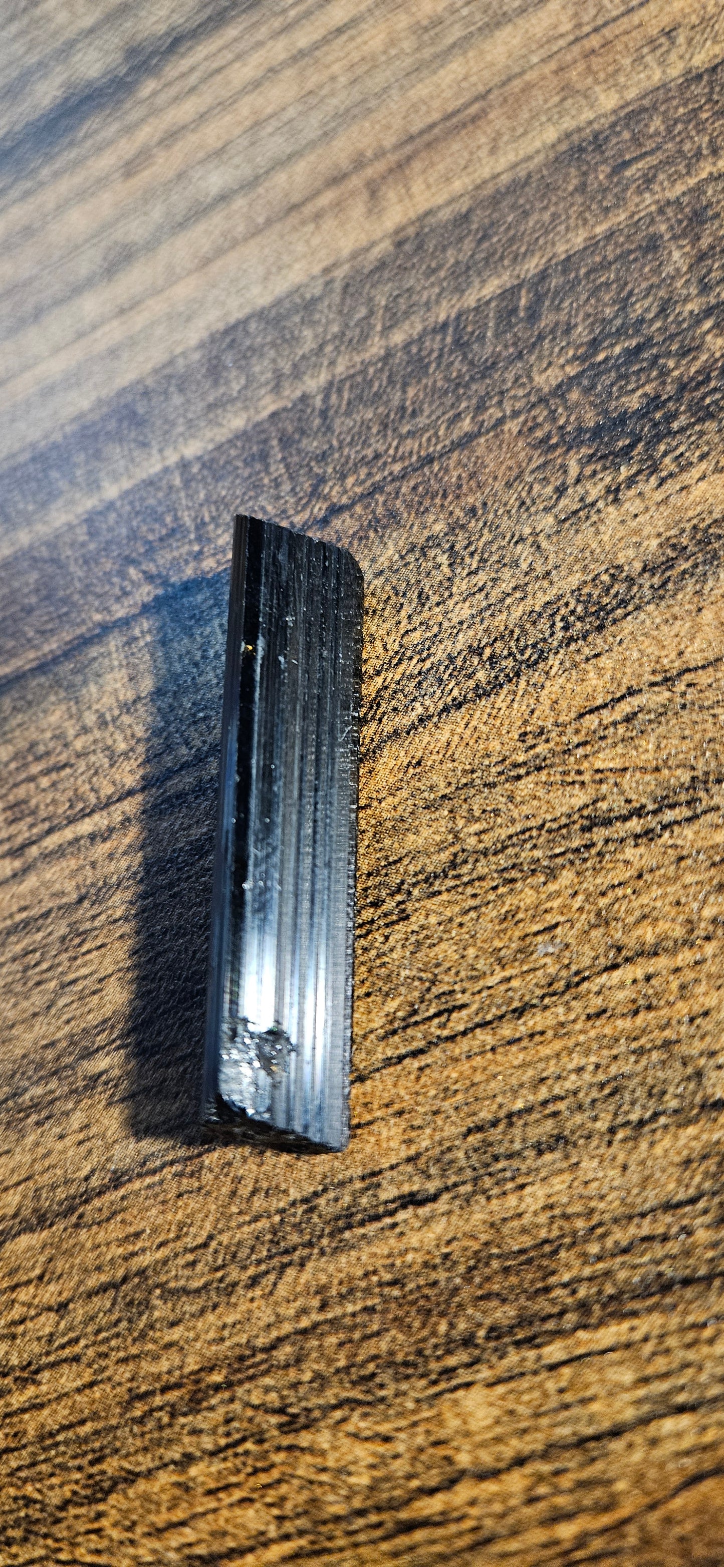 Terminated Black Tourmaline for Protection, Grounding, Energy Cleansing