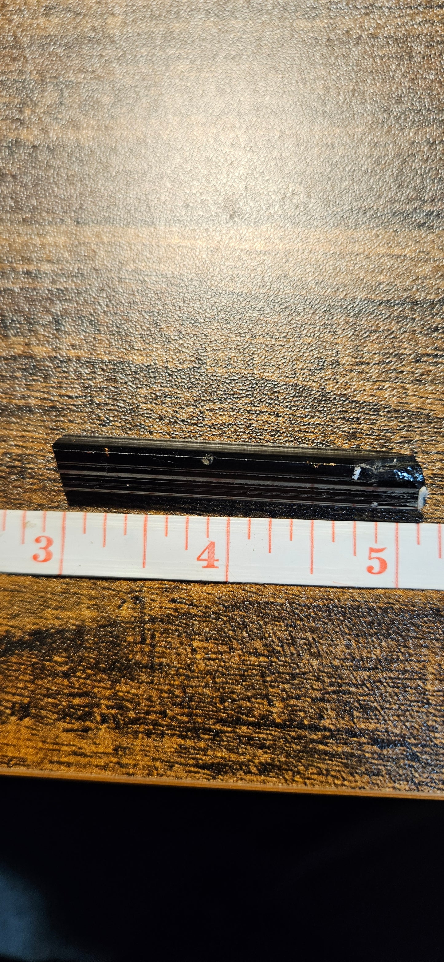 Terminated Black Tourmaline for Protection, Grounding, Energy Cleansing