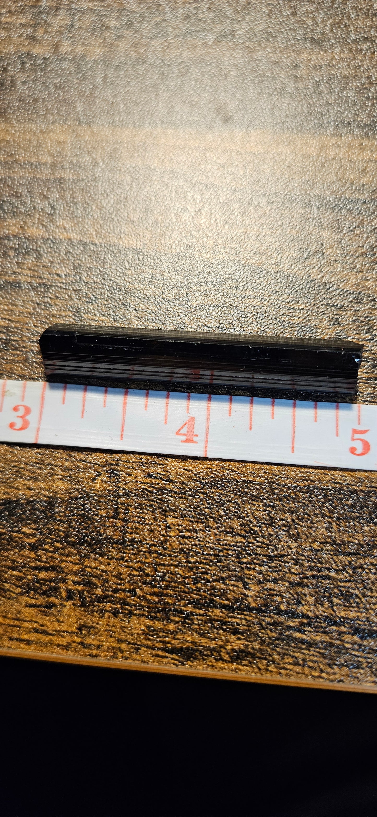 Terminated Black Tourmaline for Protection, Grounding, Energy Cleansing