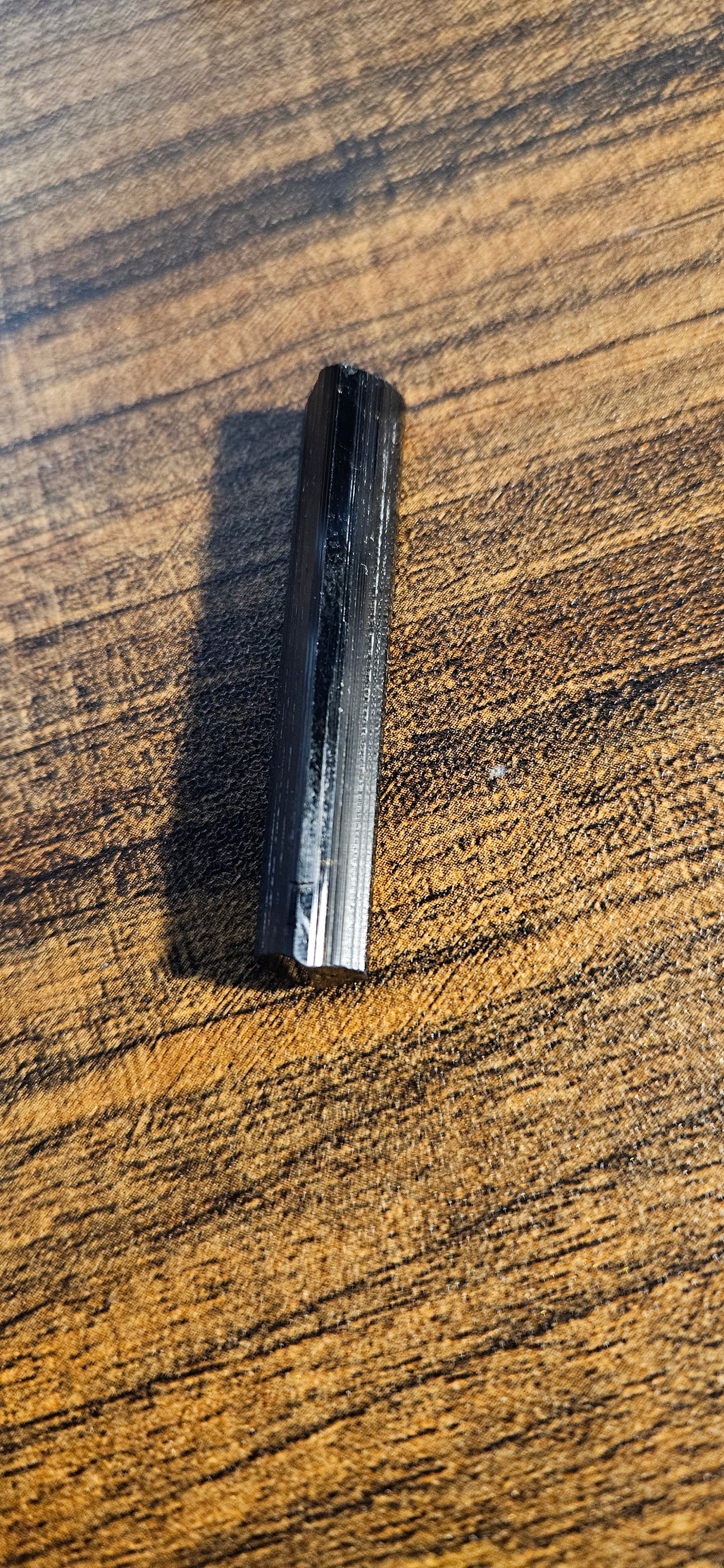 Terminated Black Tourmaline for Protection, Grounding, Energy Cleansing