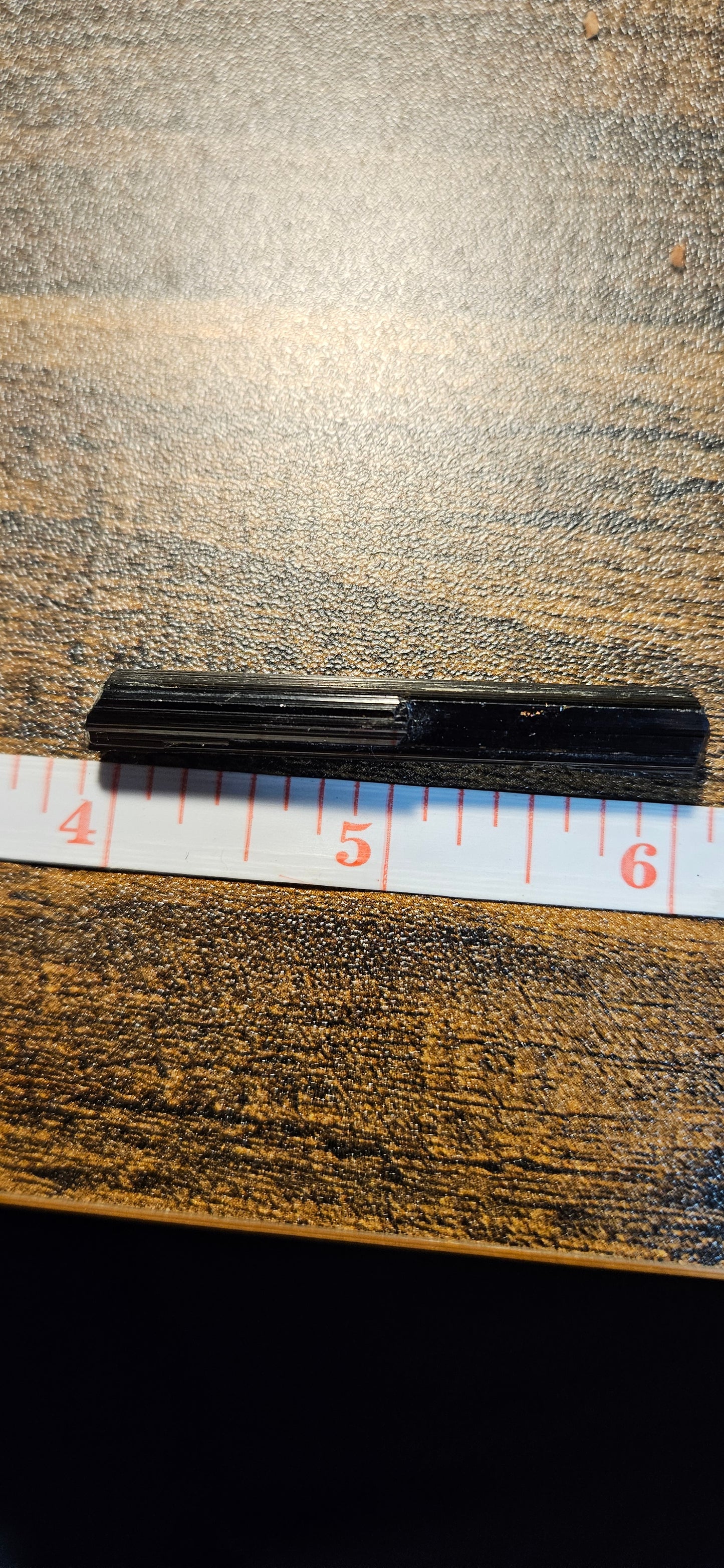 Terminated Black Tourmaline for Protection, Grounding, Energy Cleansing