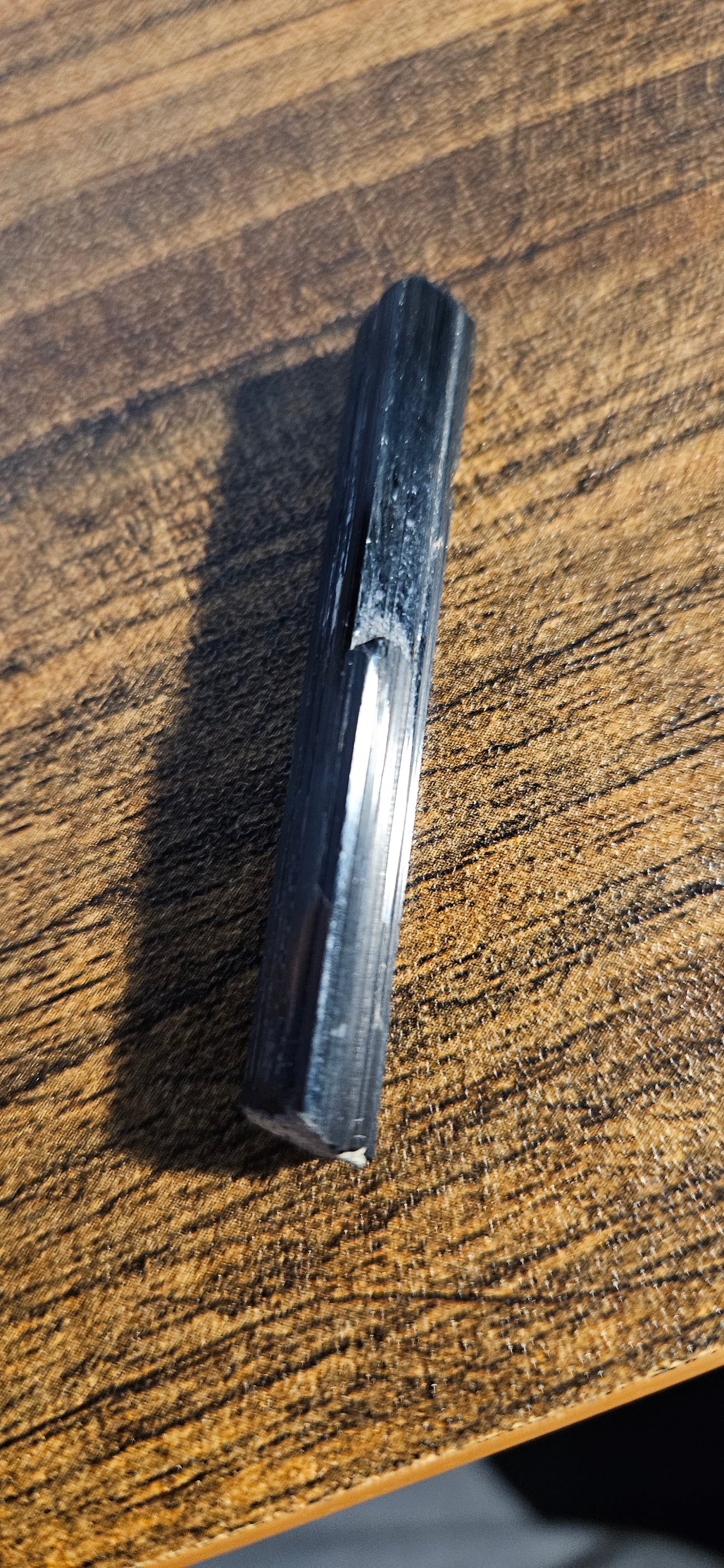 Terminated Black Tourmaline for Protection, Grounding, Energy Cleansing