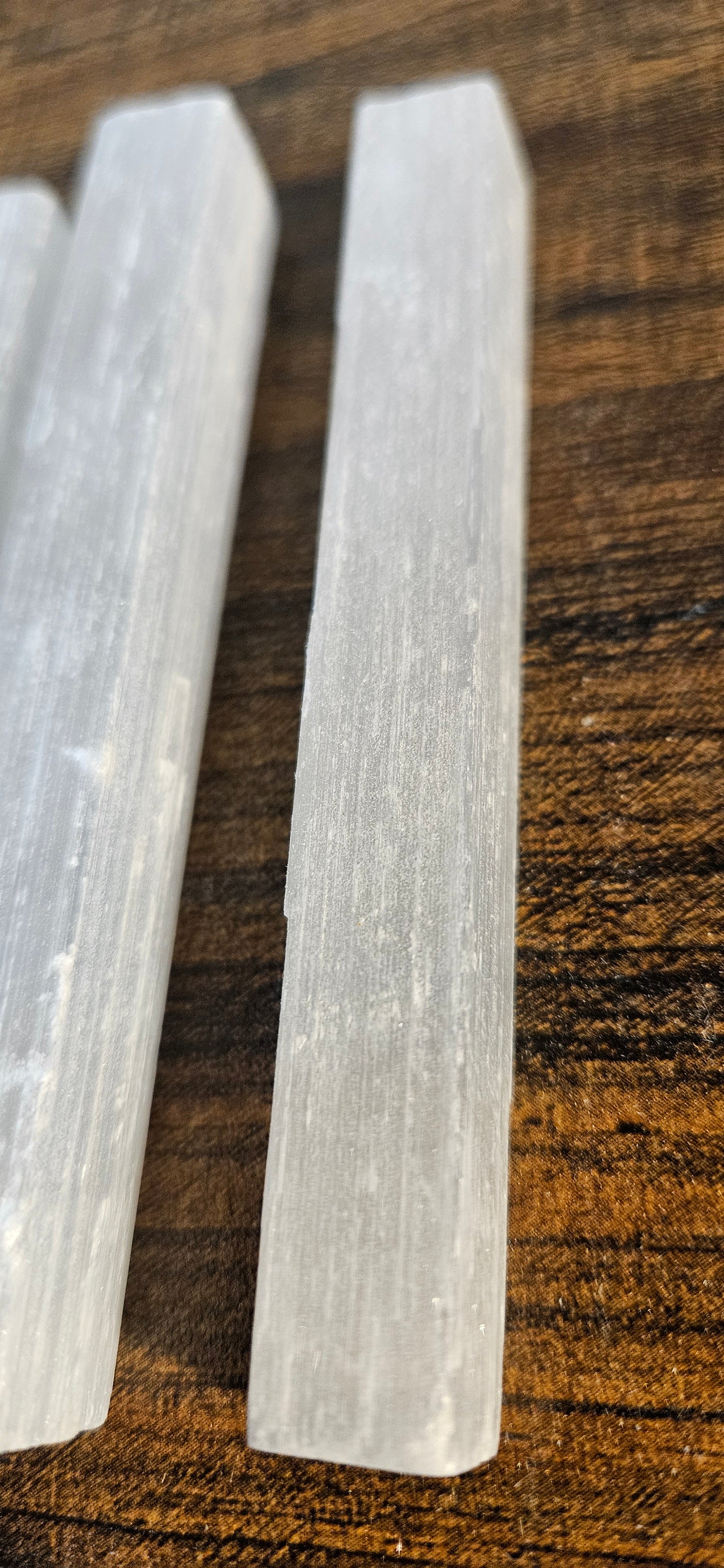 Satin Spar Selenite 4" sticks