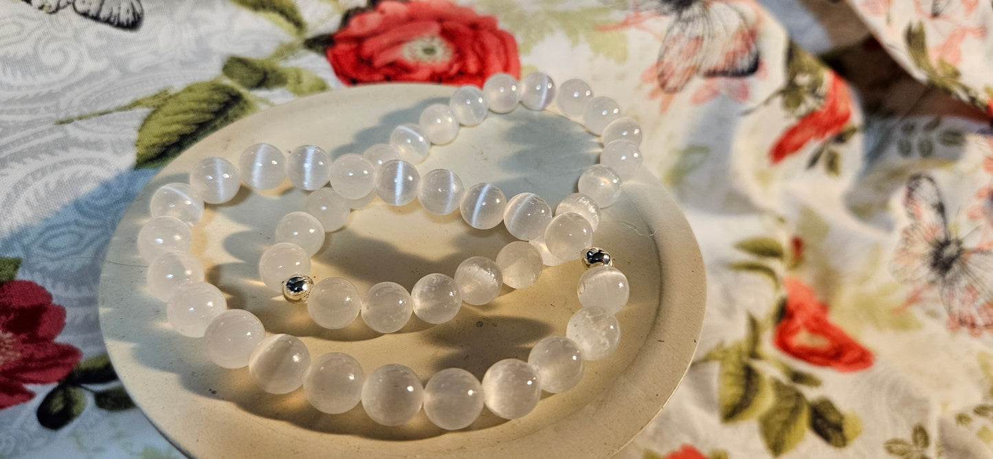 Selenite Bracelet