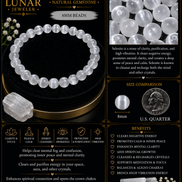 Selenite Bracelet – 7.5